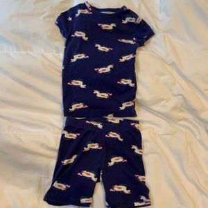Gap unicorn girls size 10 pjs